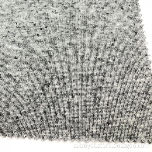 Polyester Linen 1*1 Rib Fabric